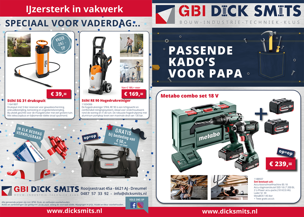 vaderdagfolder 2024 GBI Dick Smits